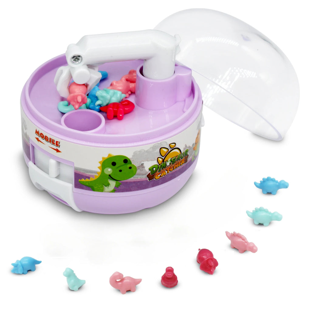 Mini Dinosaur Claw Grabber Toy – Capsule Fidget Game for Kids & Adults