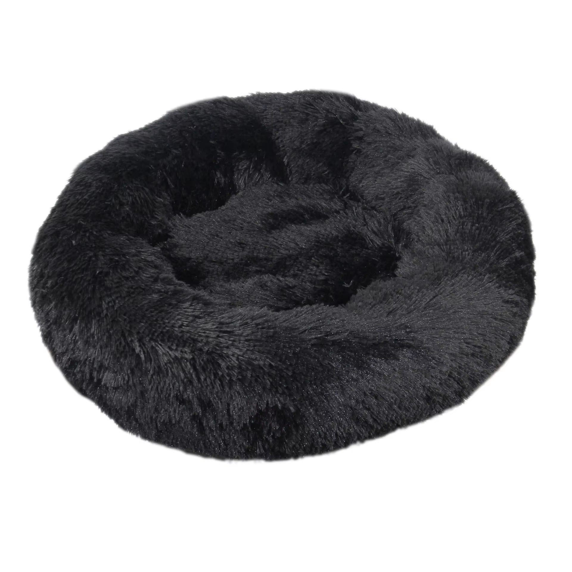 Super Soft Plush Pet Bed – Round Cushion for Cats & Dogs