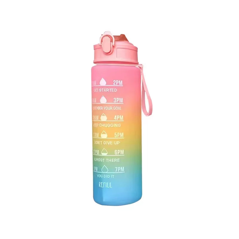 900ml Motivational Sports Water Bottle 