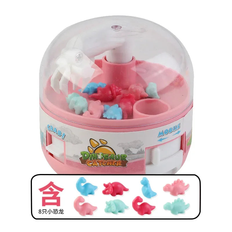 Mini Dinosaur Claw Grabber Toy – Capsule Fidget Game for Kids & Adults