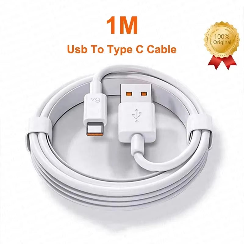 Original Xiaomi Charger 33W Fast Turbo Charge 6A Type C EU/US Variant