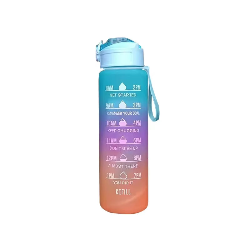 900ml Motivational Sports Water Bottle 