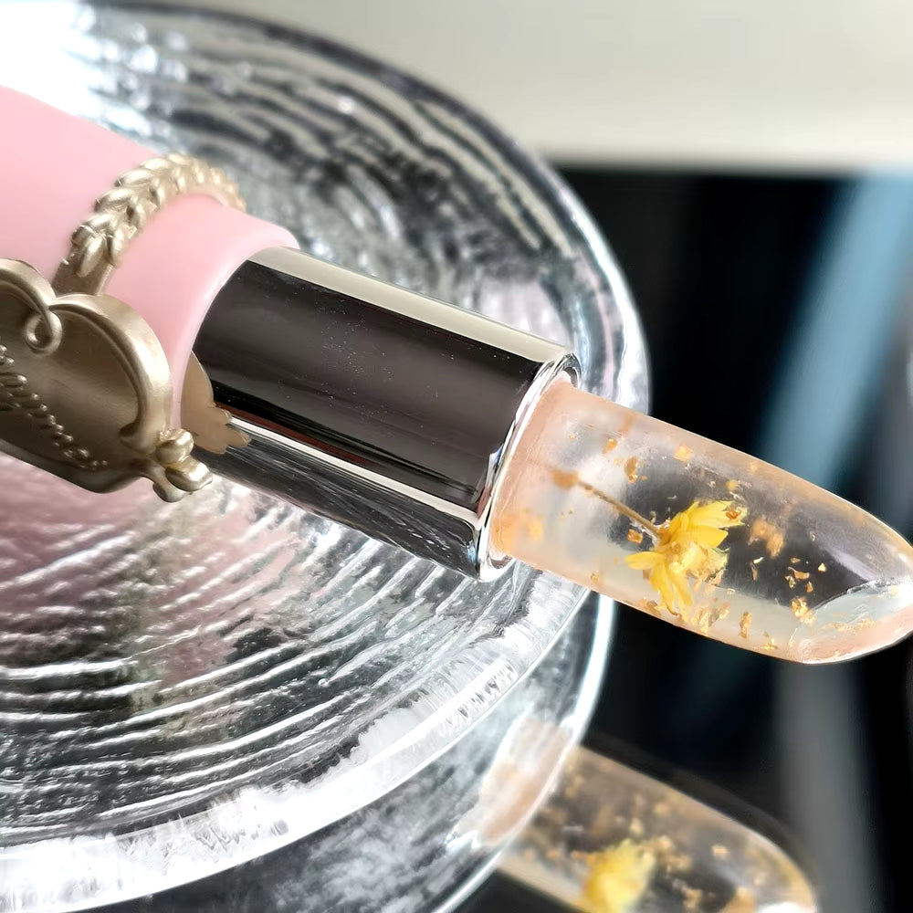 Flower Jelly Lipstick – 6-Color Temperature-Changing Lip Balm