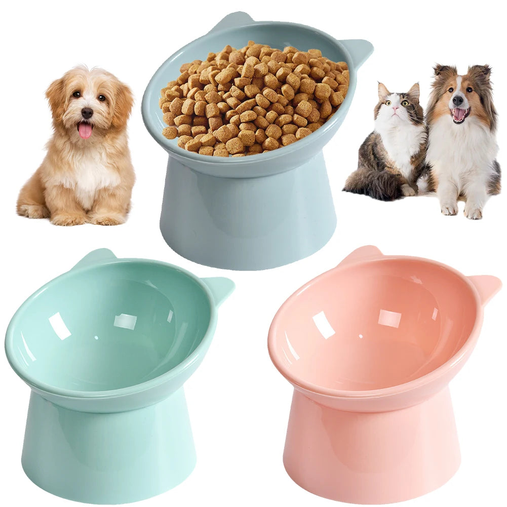  Elevated Food Bowl – Non-Slip Ergonomic Dish for Cats and Small Dogs