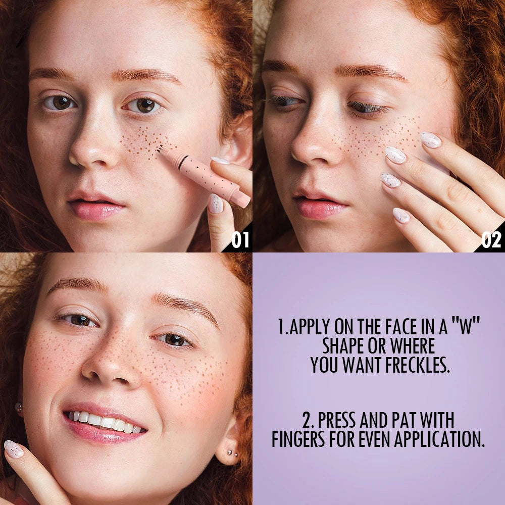 Natural Simulation Freckle Pen – Waterproof Color Dot Concealer for Makeup