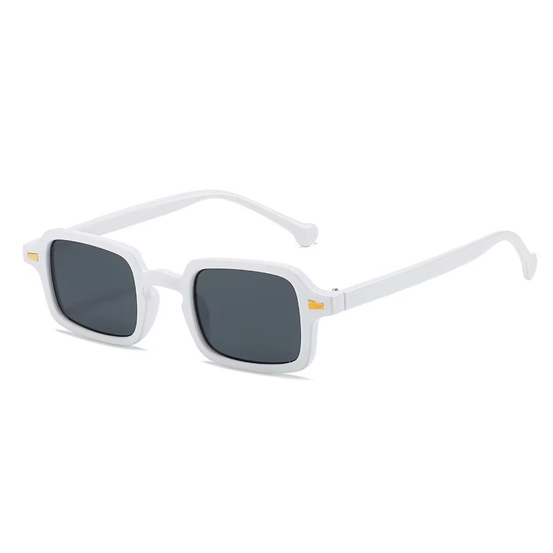 Vintage Chic Square Sunglasses – UV400 Summer Luxe