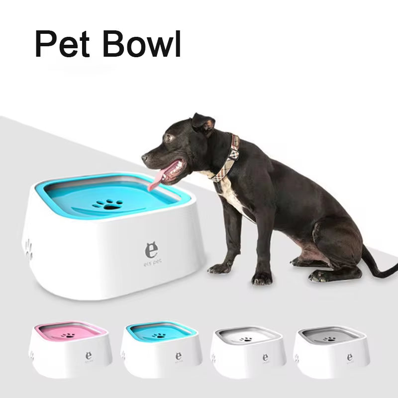 Anti-Splash Pet Water Bowl – Floating No-Spill Dispenser for Dogs & Cats