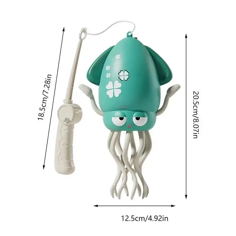 Electric Dancing Squid Toy With LED Lights and Music